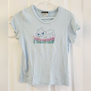 Vintage looney tunes top Large
